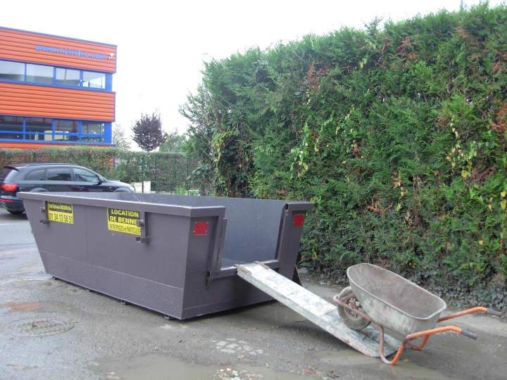 Benne 8 m³ à porte Herblay-sur-Seine